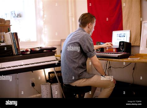 Image result for Small Man Cave Piano Computer