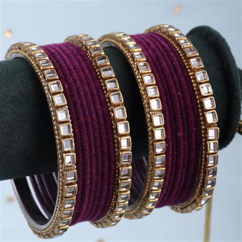 Buy Bangle Bracelets for Women Online – Page 2 – Shona's Style