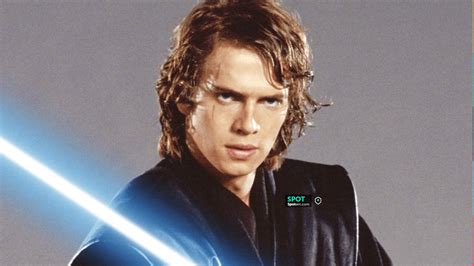 The black Jedi robe worn by Anakin Skywalker (Hayden Christensen) in ...