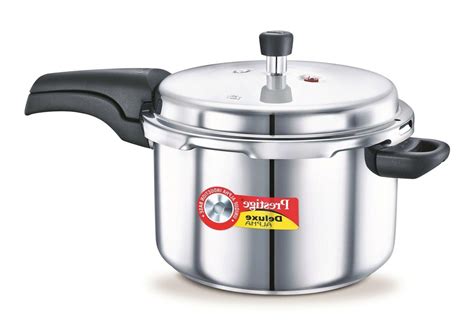 Prestige Pressure Cooker Stainless Steel Deluxe Alph