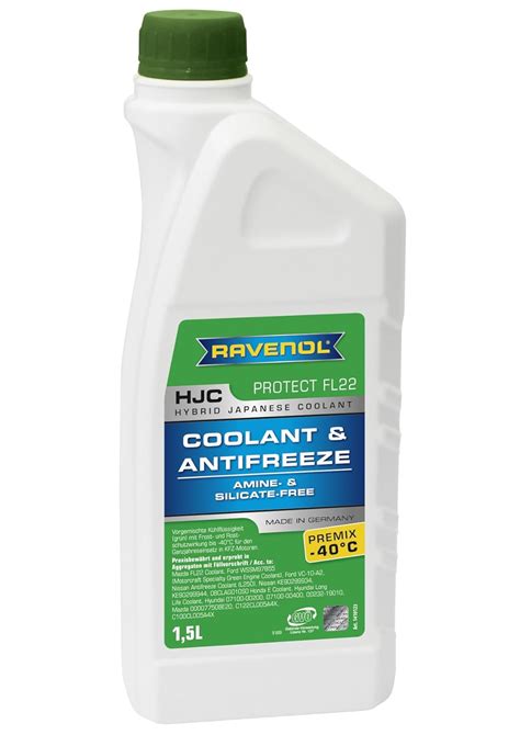 Ravenol J4D2091-1 HJC FL22 Coolant Antifreeze Premix (Hybrid Japanese ...