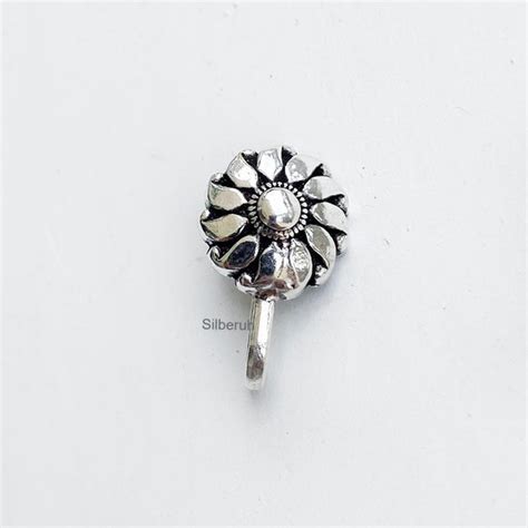 Silver Phool Nose Clip – SILBERUH