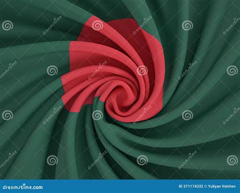 Bangladesh Flag, Mosaic Map On White Background. Vector Banner Design, Bangladeshi National ...