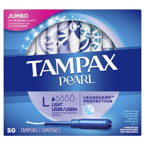 Tampax Pearl Tampons Light at James Browning blog