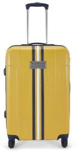 TOMMY HILFIGER Wimbledon Pro Cabin Suitcase 4 Wheels - 22 Inch Yellow ...