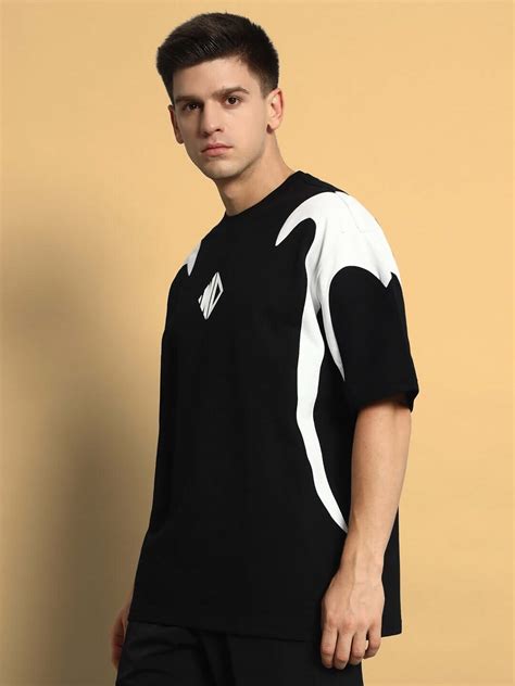 INFINITY SAGA OVER-SIZED T-SHIRT BLACK | Buy Online at Wearduds India