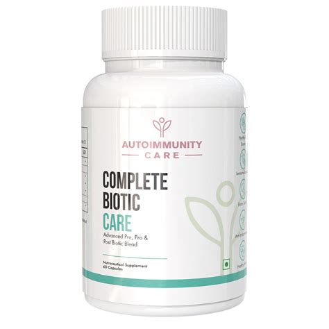 Autoimmunity care Complete Biotic Care | 3-in-1 Prebiotic, Probiotic ...
