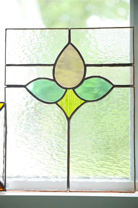Simple Stained Glass Windows In Houses