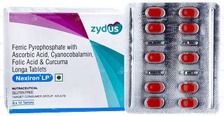 Nexiron Lp Tablet 10 - Uses, Side Effects, Dosage, Price | Truemeds