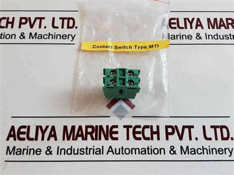 Schlegel Mti Auxiliary Contact Switch – Aeliya Marine Tech