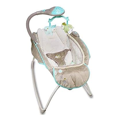 Buy HEEGNPD Moonlight Rocking Bed Deluxe Baby Cradle Electric Rocking ...