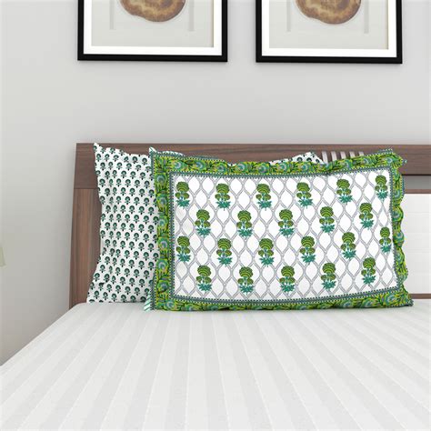 India Inspired Set of 2 Pillow Covers - 45x70cm | Home Centre ...