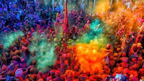 Preparations begin in full glow for Holi celebrations in Mathura ...