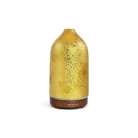 Iris Celeste Ultrasonic Humidifier | Gold Aroma Therapy Diffuser for ...