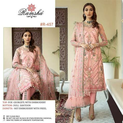 Ramsha R-457 Design Salwar Kameez By Ramsha For Single Catalog ...