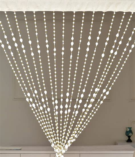 Buy GOYTEX Fancy Acrylic Heart Beaded Door Curtain | Decorative Curtain ...