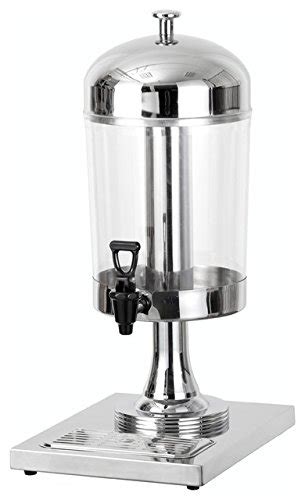 Buy Andrew James Stainless Steel Silver Single Juice Dispenser and ...
