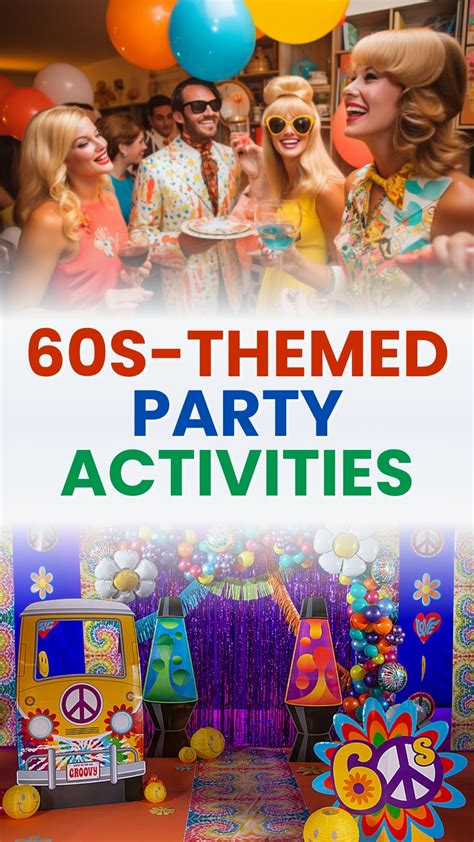 Retro 60s Party Themes to Make Your Event Groovy