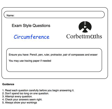 Image result for CSEC Maths Circumference Questions