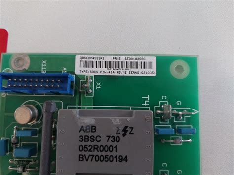 Abb Sdcs-pin-41A Pulse Transformer Module – Aeliya Marine Tech