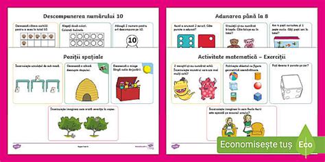 Primăvara – Activități matematice