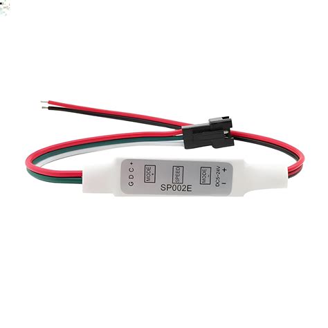 Buy SP002E Pixel Strip Controller - DC5-24V, Supports Multiple ICS, 68 ...