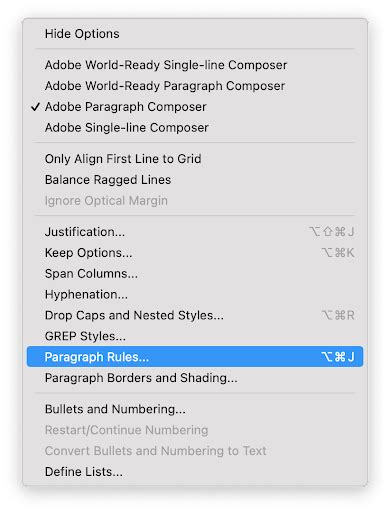 Image result for InDesign Rules