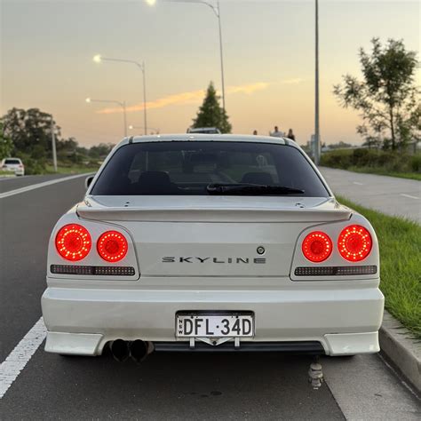 R34 SKYLINE Sedan - LED Tail Lights (NISMO Style) - Boosted International