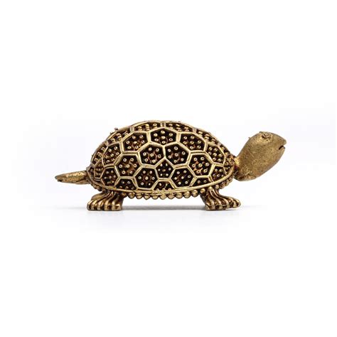 Brass Vastu Tortoise- Decorative Feng Shui Showpiece – Natriel