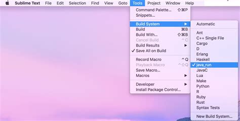 Image result for How to Run Java in Sublime Text