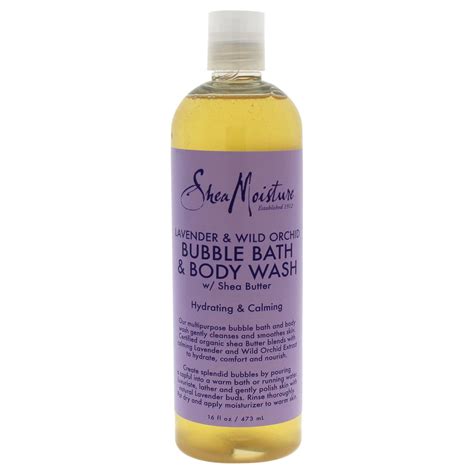 Buy Shea Moisture Sheamoisture Lavender & Wild Orchid Bubble Bath ...