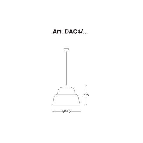 Design Suspension Lamp in Aluminum - Aldo Bernardi