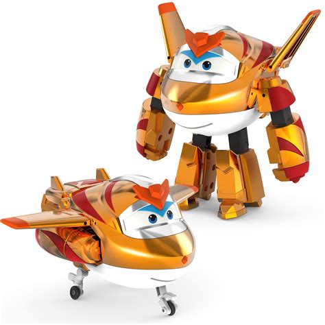 Buy Super Wings 5" Transforming Golden Boy Airplane Toys, Vehicle ...
