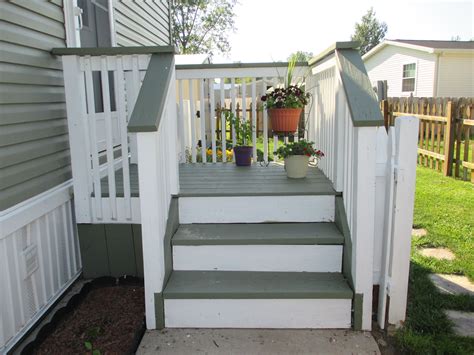 Small Front Porch Composite Decking