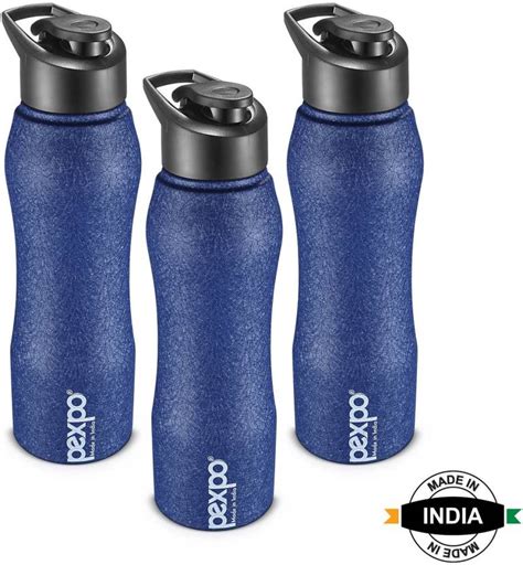 pexpo 1000 ml Sports and Hiking Stainless Steel Water Bottle, Bistro ...