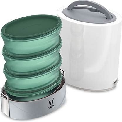 Flipkart.com | Vaya Tyffyn Flex White 1200 ml Vacuum Insulated Lunch ...