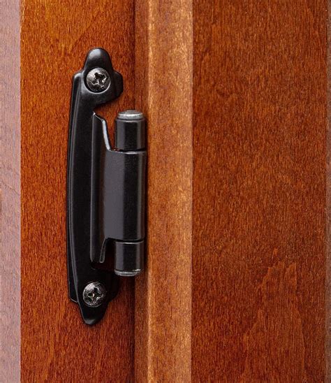 Buy DecoBasics 3/8 Inset Cabinet Hinges Black (25 Pair -50 Pcs) Offset ...