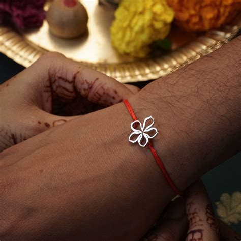 Handmade Silver Rakhi | Buy Exquisite Rakhi Bracelets Online at House ...