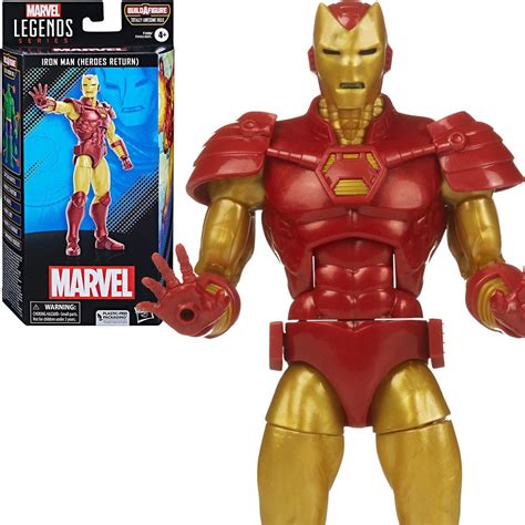 The Marvels Marvel Legends Collection Iron Man (Heroes Reborn) 6-Inch ...