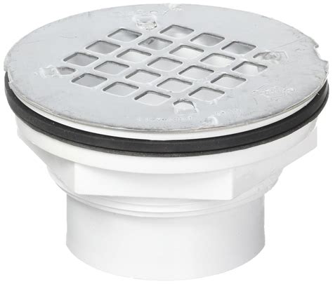 Oatey 42093 101 PS ABS-Solvent Weld Shower Drain with Stainless Steel ...