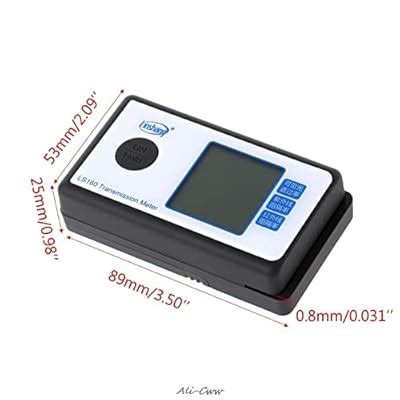 Buy LS160 Portable Solar Film Transmission Meter Test Window Tint UV IR ...