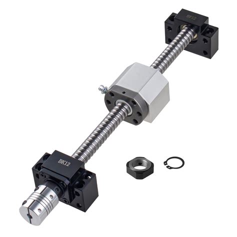 Cncyeah Ball Screw Kit Cnc Parts Sfu1605 250mm Ballscrew Kit ...