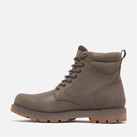 Britton Road Mid Lace-Up Waterproof Boot for Men in Brown