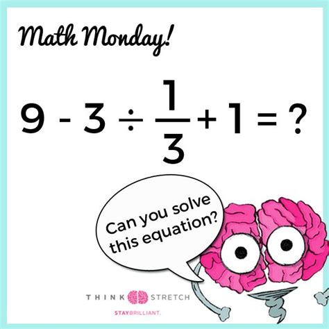 Image result for Tomorrow Is Monday Math