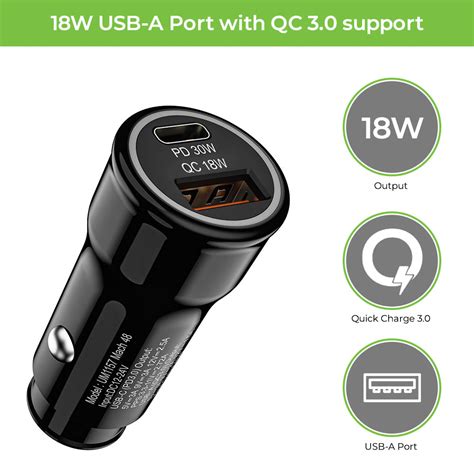 Mach 48 PD/QC3.0/PPS Car Charger (48W) UM1157 – UltraProlink