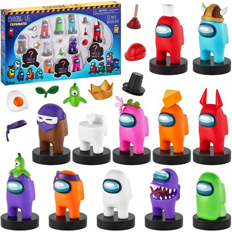 Buy Among Us Stamps for Kids | 12 Among Us Stampers + 8 Accessories ...