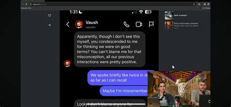 Ethan leaks conversation with Vaush : r/youtubedrama