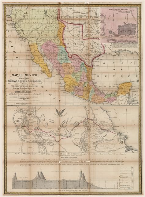 Map Of Mexico And California