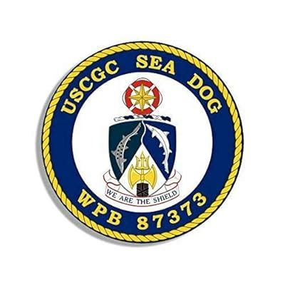 JR Studio Waterproof USCGC SEA Dog WPB 87373 Car Decal India | Ubuy