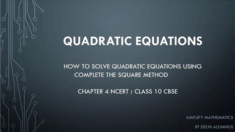 Image result for Completing Square Method Class 10